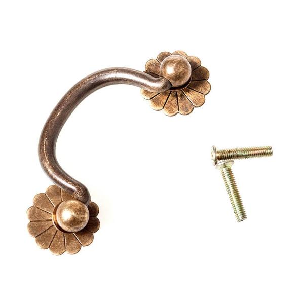 レトロ風 生活雑貨 インテリアグッズ 引き出しなど 家具用 シンプル 金具 つまみ 取っ手 ビスピッ...