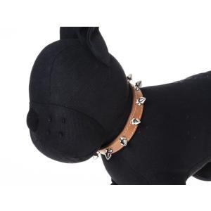 犬用首輪 ペット トゲトゲ スパイク スタッズデザイン Mサイズ