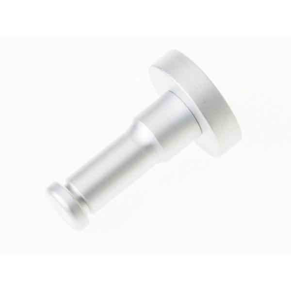 生活雑貨 収納グッズ カラフル アルミ合金製 壁掛け 服フック ハンガーフック 2個セット#シルバー...