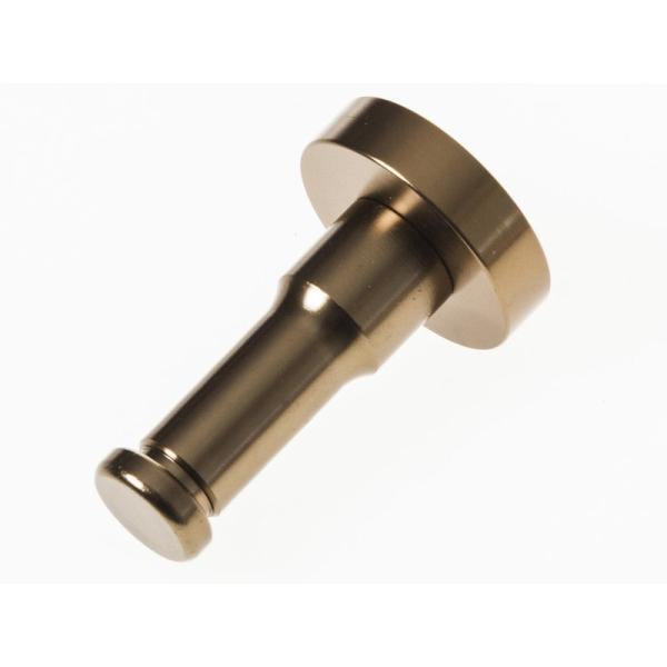 生活雑貨 収納グッズ カラフル アルミ合金製 壁掛け 服フック ハンガーフック 2個セット#ブロンズ...