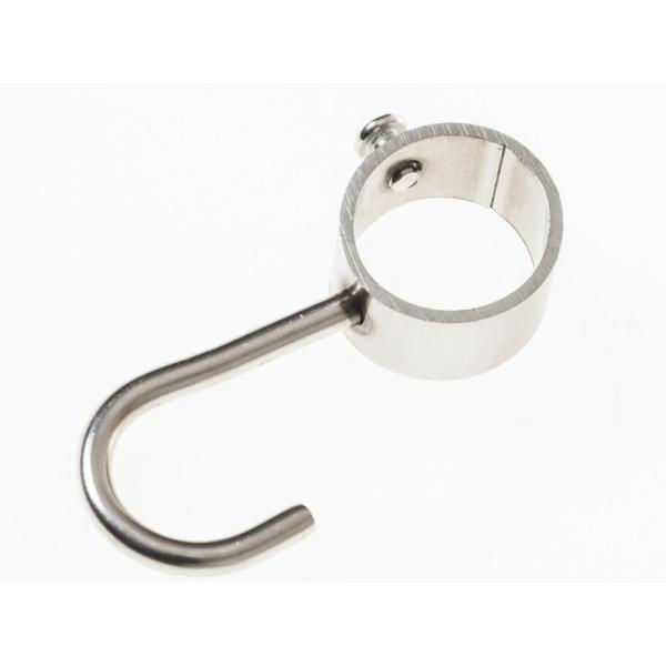 生活雑貨 収納グッズ ステンレス製 トンネル型 厚めタイプ 風呂場 台所などに 壁掛け フック#25...