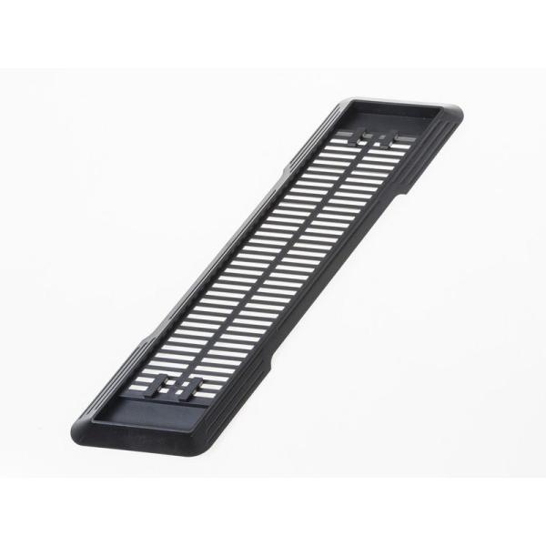 プレイステーション4 PS4 Pro 用 ABS製 冷却台 冷却スタンド 縦置きタイプ#ブラック