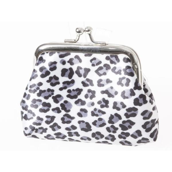 豹柄 レディース 女性用 がま口 財布 小銭入れ ミニポーチ#模様B