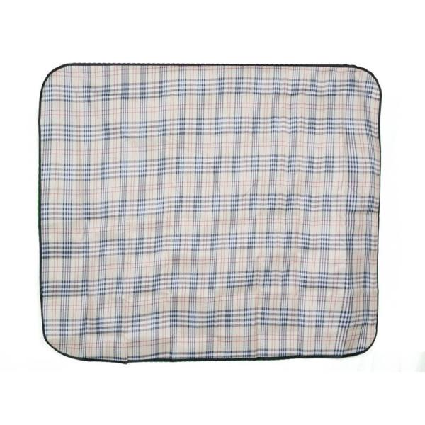 アウトドア 収納便利 防水 ピクニック レジャーマット レジャーシート チェック柄#ベージュ 140...