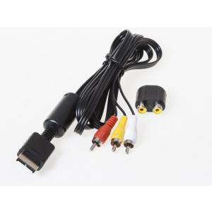 PS1 PS2 PS3 プレステ ステレオ プレイステーション AVケーブル 3色