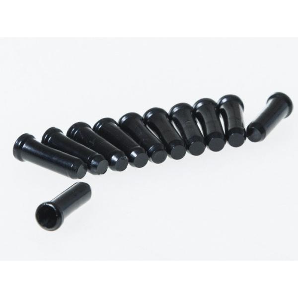 サイクル 自転車 ワイヤーエンドキャップ 10個セット カラフル #ブラック