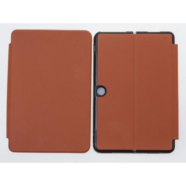 ASUS TRANSBOOK MINI T102HA 専用 レイシPU風 スタンドケース ハードカバ...