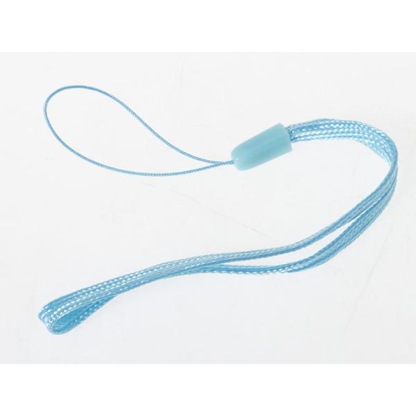 汎用タイプ 携帯 スマホ タブレットなど用 ストラップ紐 カラフル#スカイブルー