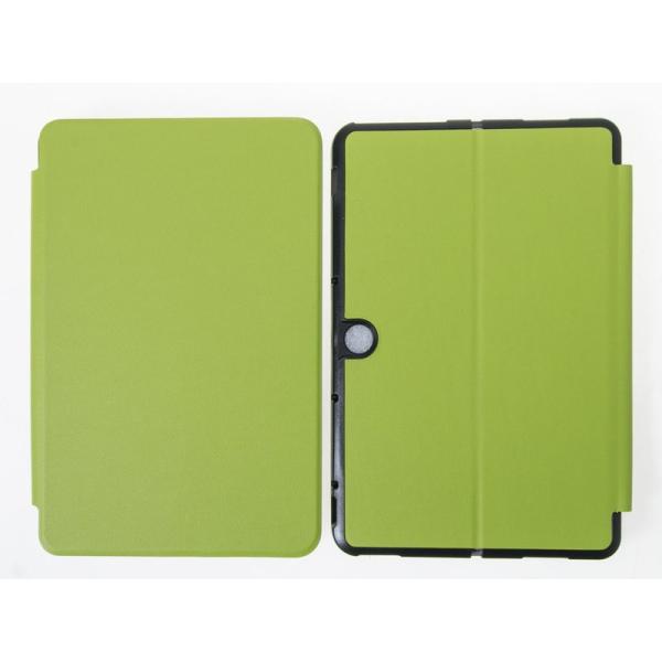 ASUS TRANSBOOK MINI T102HA 用 PUレザー 三つ折り スタンドケース ハー...