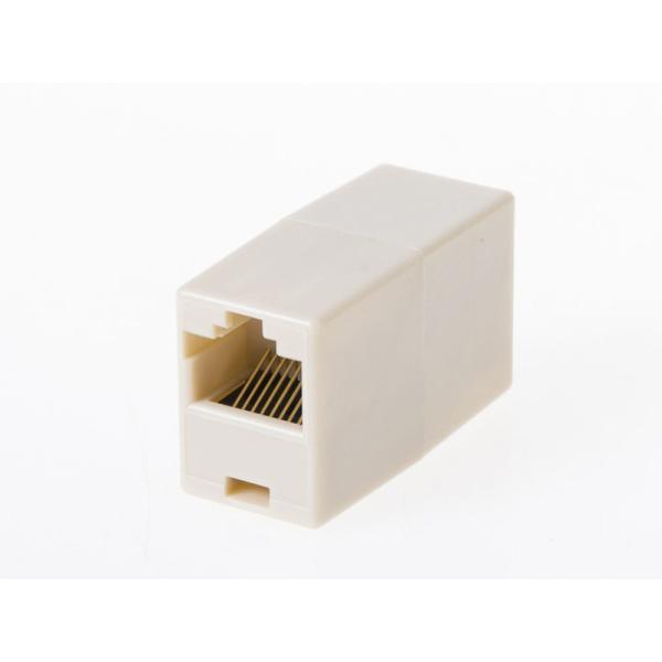 LANケーブル RJ45 8極8芯 延長プラグ アダプタ 10個入