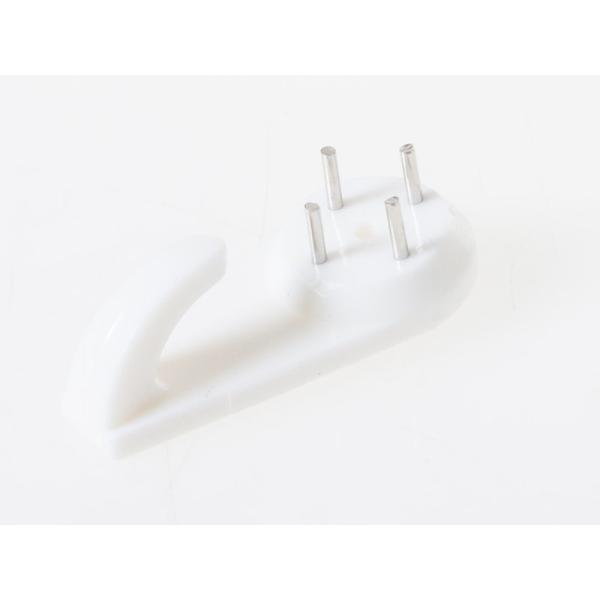 生活雑貨 収納 小物掛け 額吊など 細釘付きタイプ 壁掛けフック 10個入り Lサイズ