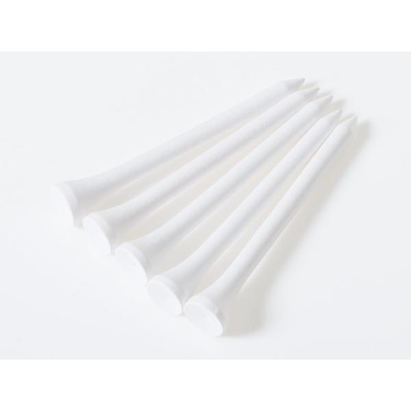 アウトドア スポーツ ゴルフ 用品 ボール固定 小物 ティー 5本入り#ホワイト 7CM