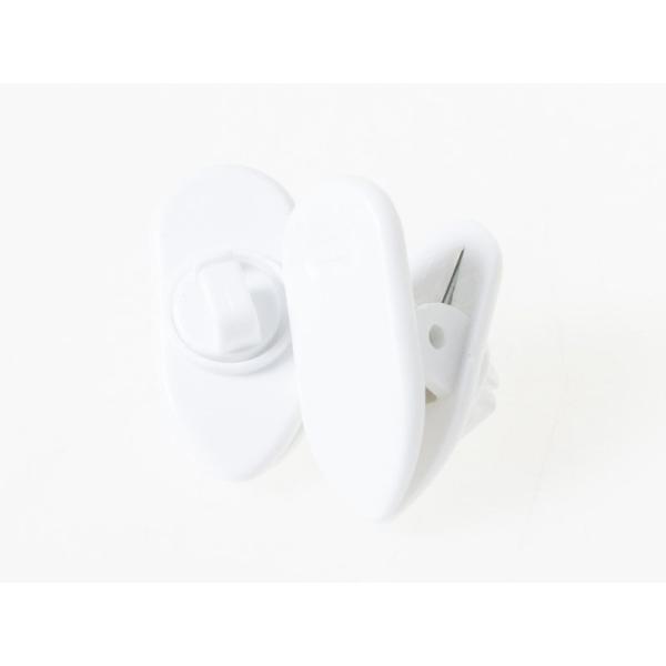 汎用 収納アイテム 携帯 イヤホン ヘッドホン用 ケーブル シャツなどに クリップ 8個入り#回転タ...