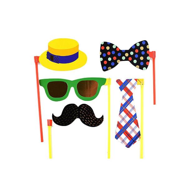 パーティー クリスマス 誕生日 イベント 写真 撮影道具 面白い 小物#Aセット