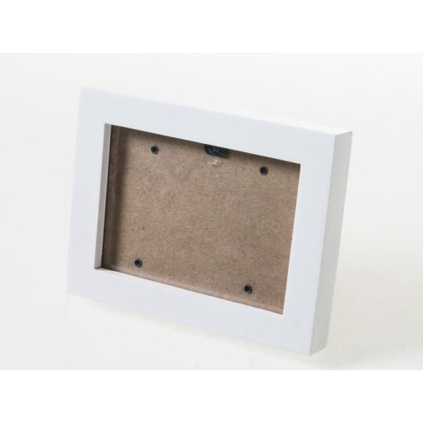 生活雑貨 インテリア小物 写真入れ 写真立て フォトフレーム 木製 額縁#6インチ ウッド色