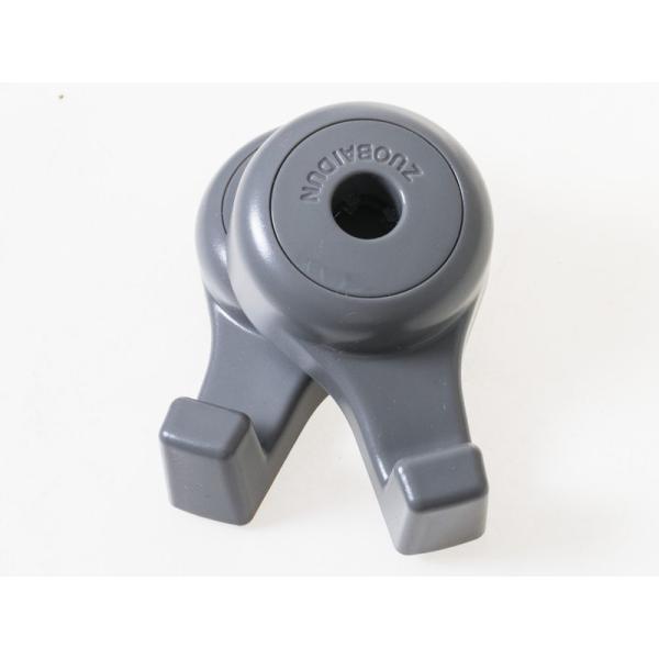 車載 ヘッドレスト 荷物掛け シートフック ハンガー 最大8KGまで 2個入#グレー