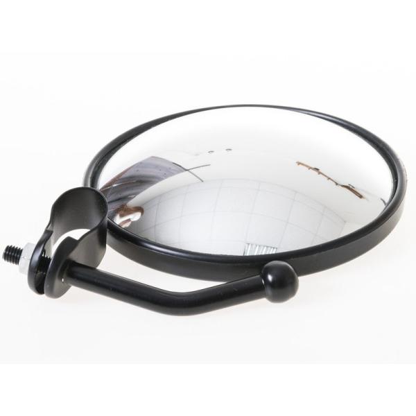 車 バイク サイドミラー 補助ミラー ブラインドスポットミラー 外付けタイプ Lサイズ