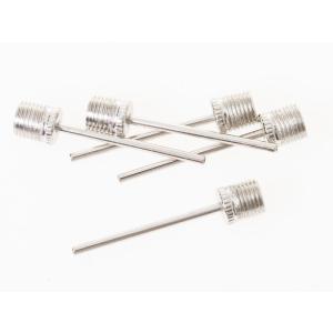 バスケ ボール ポンプ ステンレス 空気入れ 空気針 替え針 5本入