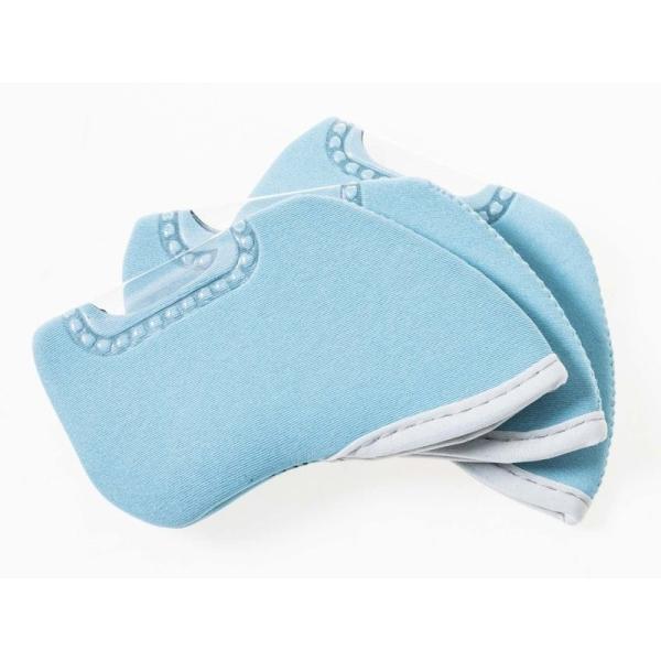 ゴルフ用 ドライバー用 ヘッドカバー 窓付き 10個入#ライトブルー