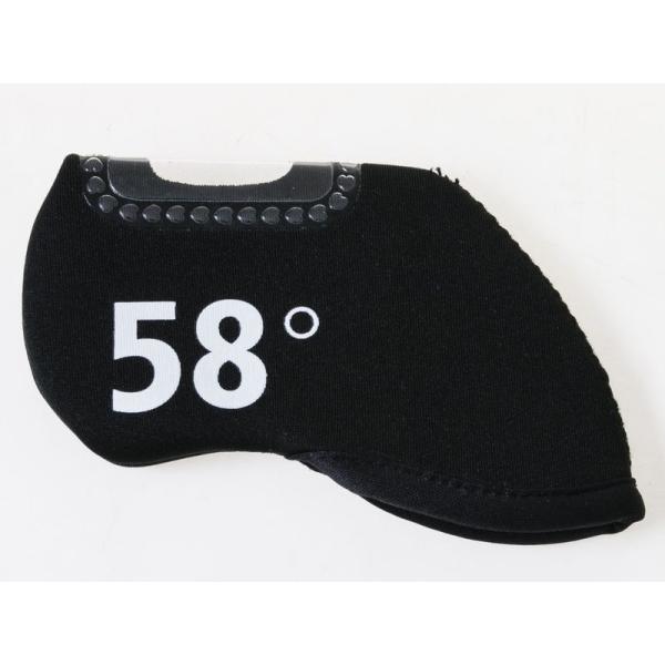 ゴルフ用 ドライバー用 ヘッドカバー 度数入り#58度