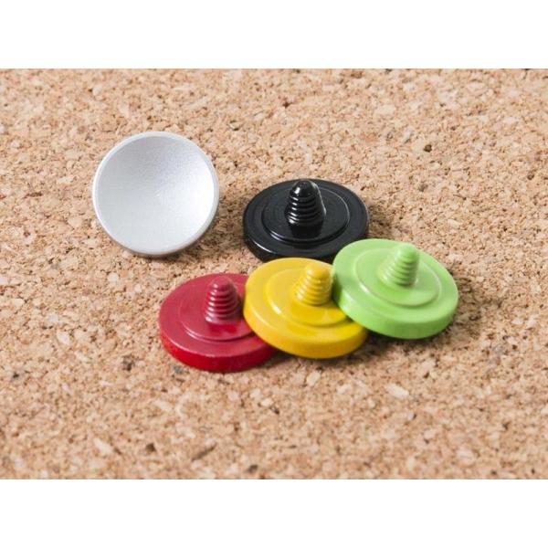 ねじ込み式 ソフト レリーズ シャッター ボタン 真鍮 窪みタイプ#ブラック