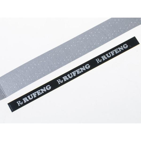 バドミントン テニスなどラケット用 滑り止め グリップテープ 通気性#ライトグレー