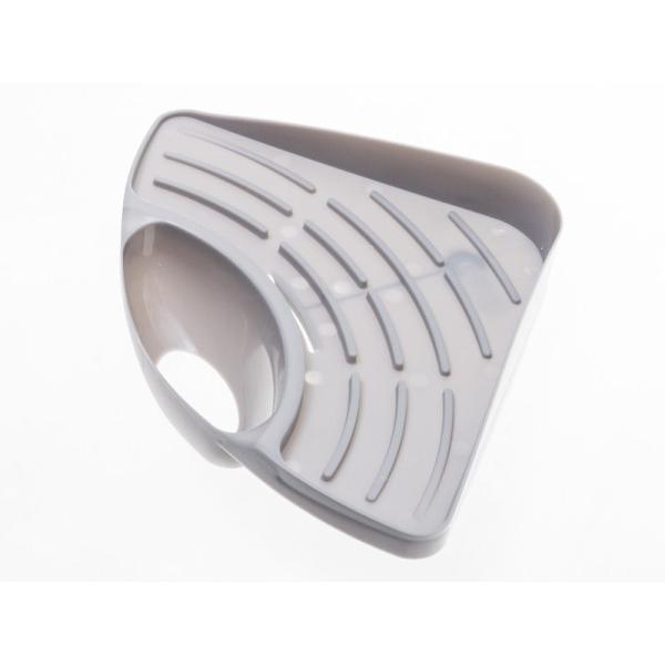 生活雑貨 キッチン 流し台 シンク など 三角形 水切りホルダー 水切りケース 小物収納 吸盤タイプ...