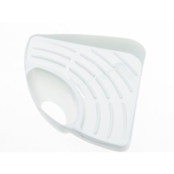 生活雑貨 キッチン 流し台 シンク など 三角形 水切りホルダー 水切りケース 小物収納 吸盤タイプ...