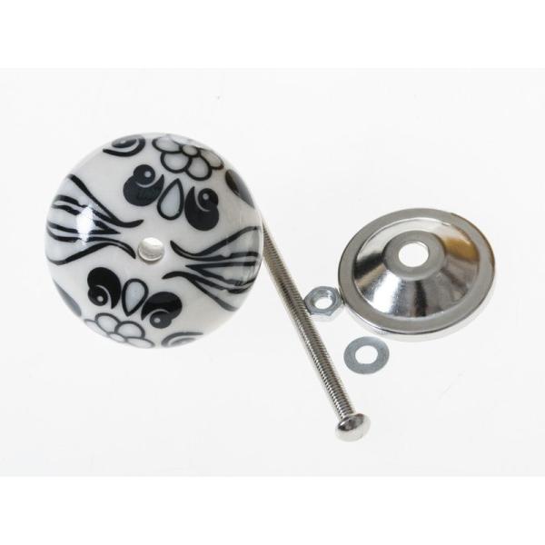 セラミック製 生活雑貨 インテリアグッズ 引き出しなど 家具用 つまみ 取っ手 かぼちゃ模様#タイプ...