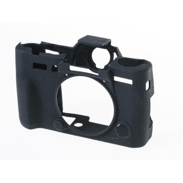 FUJIFILM X-T10用 ミラーレス カメラ シリコン製 ボディ保護カバー#ブラック