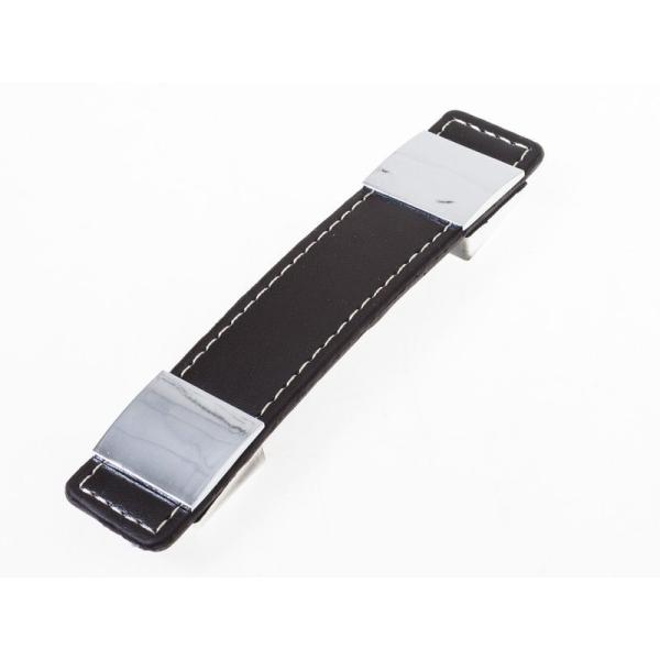 生活雑貨 家具用 PUレザー ノブ 取っ手 インテリアグッズ 引き出しなどに#96MM ダークブラウ...