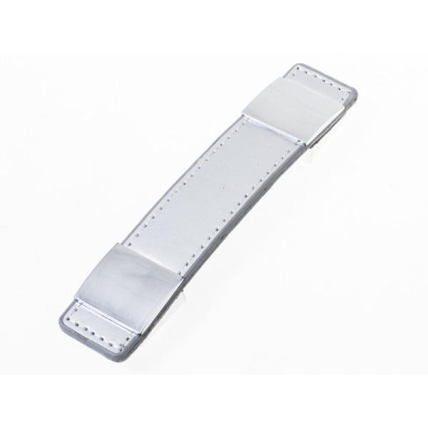 生活雑貨 家具用 PUレザー ノブ 取っ手 インテリアグッズ 引き出しなどに#96MM シルバー