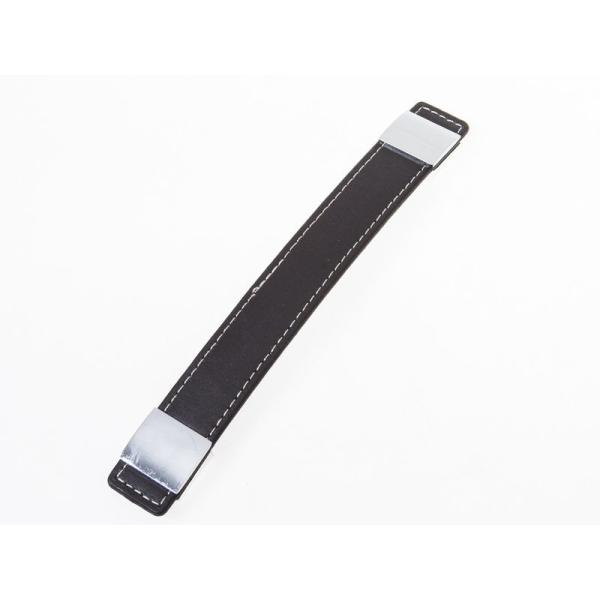 生活雑貨 家具用 PUレザー ノブ 取っ手 インテリアグッズ 引き出しなどに#192MM ダークブラ...