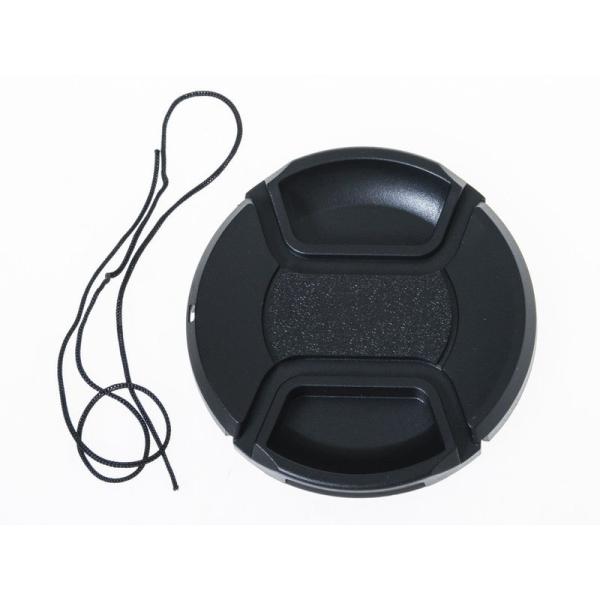 汎用タイプ 一眼レフ キャメラ レンズ用 62MM レンズキャップ 紐付き