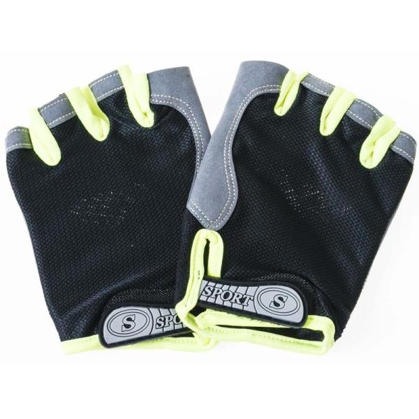 自転車 運動など オープンフィンガー ハーフフィンガ 半指 スポーツグローブ 滑り止め 2個で1セッ...