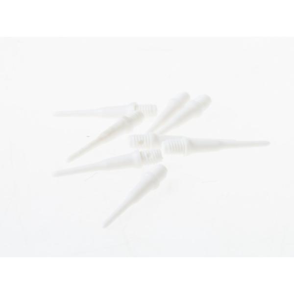 ゲーム ダーツ用 交換パーツ ナイロン製 2BAティップ 30本入り#オフホワイト