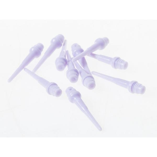 ゲーム ダーツ用 交換パーツ ナイロン製 2BAティップ 30本入り#バイオレット