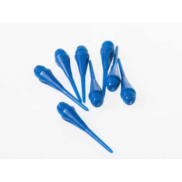 ゲーム ダーツ用 交換パーツ ナイロン製 6MMティップ 30本入り#ブルー