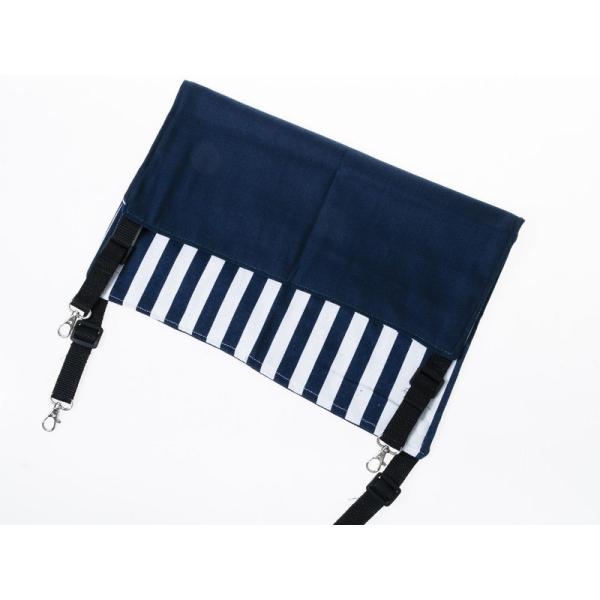 ペット 猫用 ニャンモック ハンモック 寝袋 多頭飼い ストライプ Mサイズ#ブルー