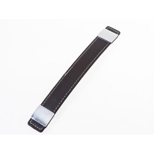 生活雑貨 家具用 PUレザー ノブ 取っ手 インテリアグッズ 引き出しなどに 160MM#ダークブラ...