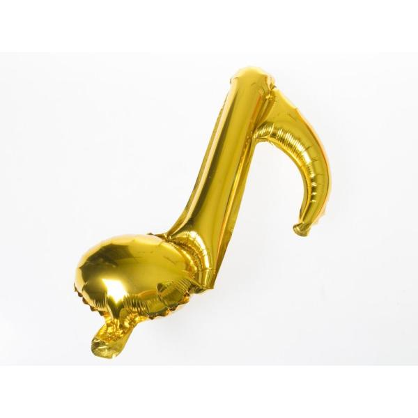 パーティー 結婚式 クリスマス ハロウィン イベント デコ バルーン アルミ風船 8分音符模様 3個...