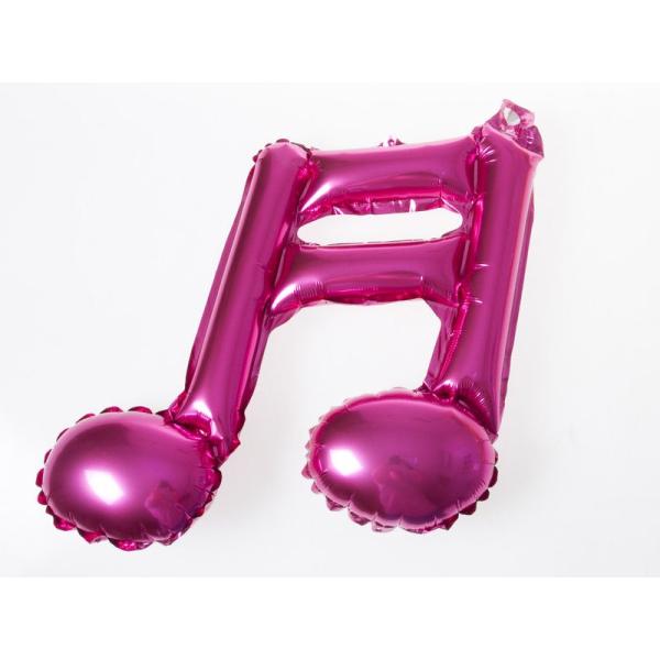 パーティー 結婚式 クリスマス ハロウィン イベント デコ バルーン アルミ風船 16分音符模様 3...