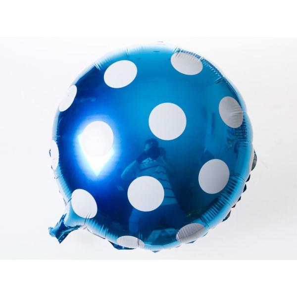 パーティー 結婚式 クリスマス ハロウィン イベント デコ バルーン アルミ風船 水玉 ドット模様 ...