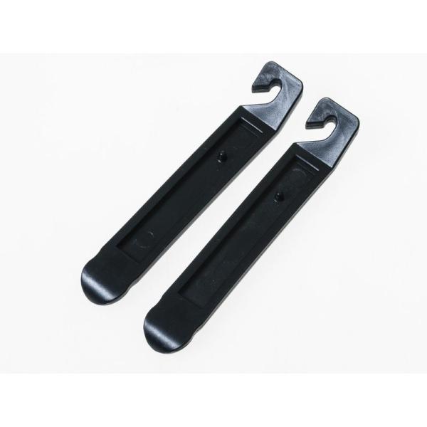 自転車用 交換 修理 工具 タイヤ外し 樹脂製 タイヤレバー 2本入り#ブラック