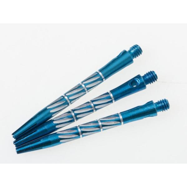 ダーツ用 交換パーツ 2BA 48MM アルミ製 シャフト 3本入#ブルー