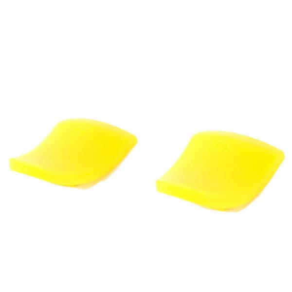 PS4用 コントローラー L2 R2用 カラフル エクステンダーカバー ボタン 1セット入り#イエロ...