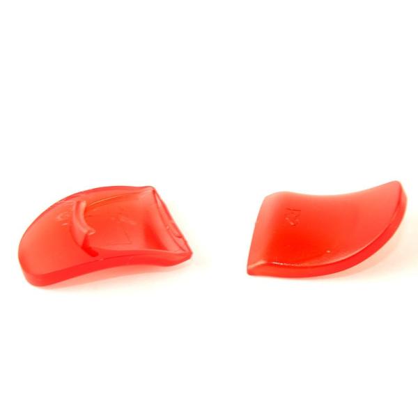 PS4用 コントローラー L2 R2用 カラフル エクステンダーカバー ボタン 1セット入り#クリア...