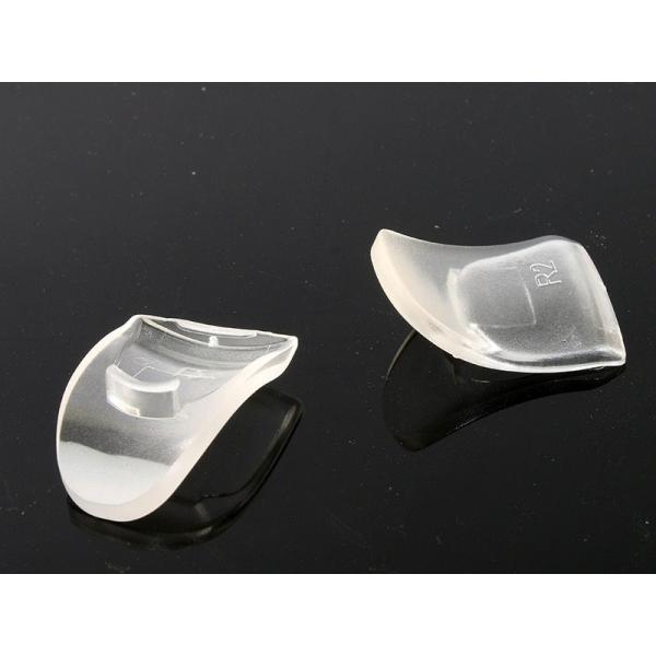 PS4用 コントローラー L2 R2用 カラフル エクステンダーカバー ボタン 1セット入り#クリア...