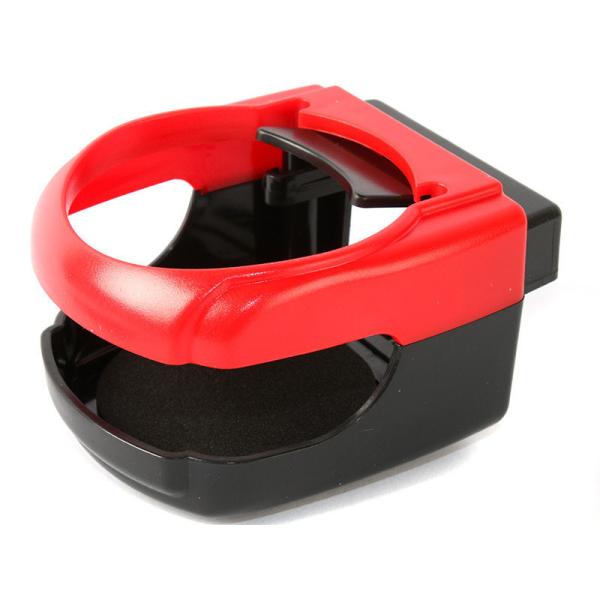 汎用タイプ 自動車用 エアコンドリンクホルダー#レッド