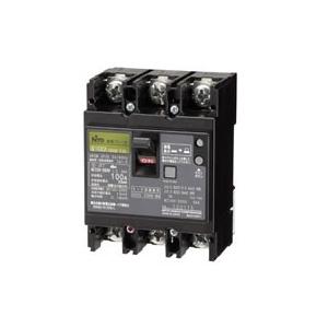 日東　3P100A漏電ブレーカー　GE103CA 3P100AF100 日東工業 GE103CA 3P100A F100 漏電ブレーカ・協約形 : ピカ電